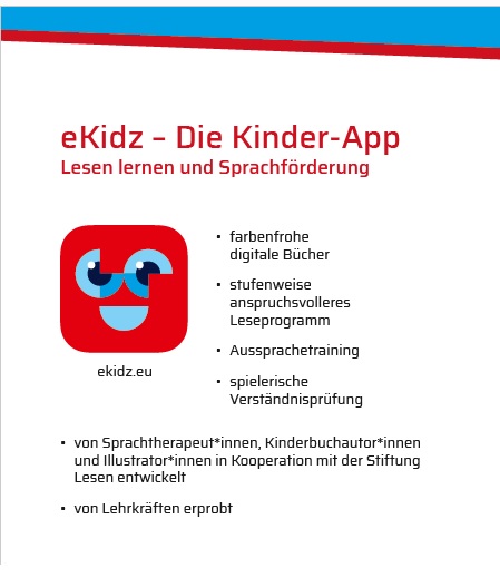 eKidz - Lesen lernen durch App